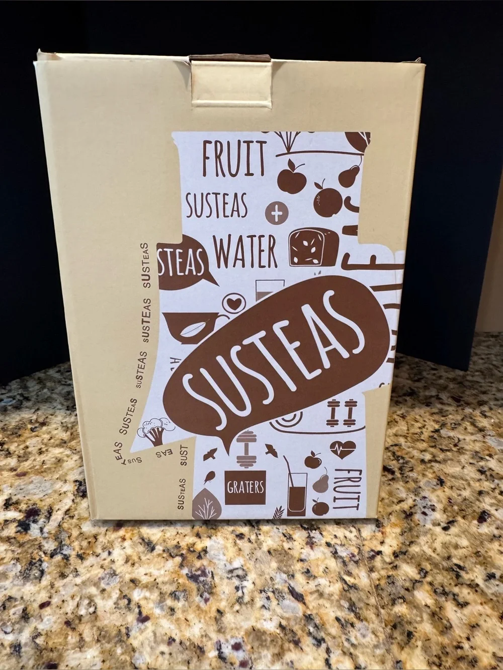 SUSTEAS Rotary Cheese Grater & Vegetable Slicer with Blade Set: new in box beige